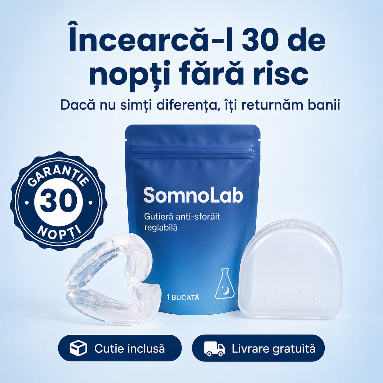 Opreste sforaitul inca din prima noapte – VitaNocta (+ CASETA IGIENICA DE PROTECTIE CADOU)